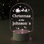 Personalised Christmas LED Sign Light, thumbnail 1 of 3