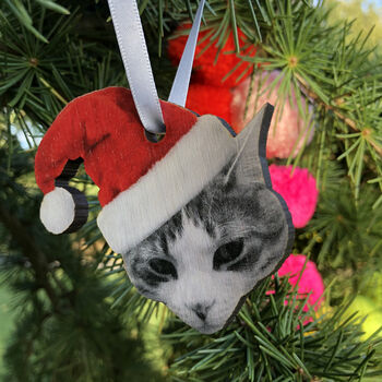 Personalised Pet Christmas Tree Decoration, 6 of 10