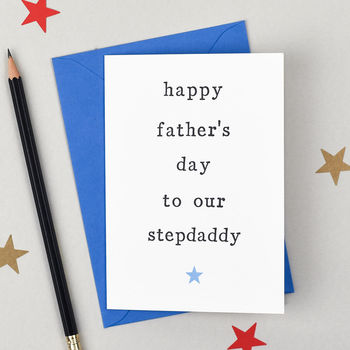 'Happy Father's Day' Stepdad Card, 3 of 3