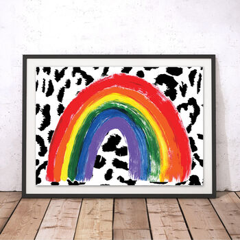 Rainbow Of Hope Art Print With Nhs Donation, 2 of 3
