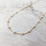 18k Gold Vermeil Plated Essential Pearl Necklace, thumbnail 1 of 6