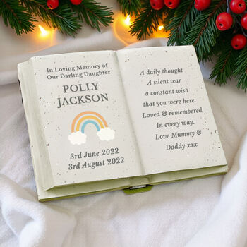 Christmas Rainbow Memorial Book, 2 of 4