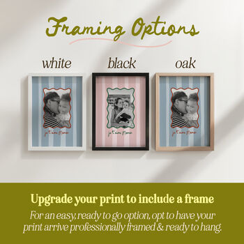 Je T'aime Maman Personalised Photographic Print For Mum, 6 of 11