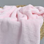 Personalised Pink Soft Fleece Baby Blanket, thumbnail 2 of 5