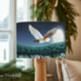Barn Owl Lampshade – Nature Inspired Woodland Lighting, thumbnail 5 of 7