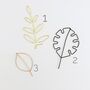 Collection Of Wire Leaves, thumbnail 2 of 9