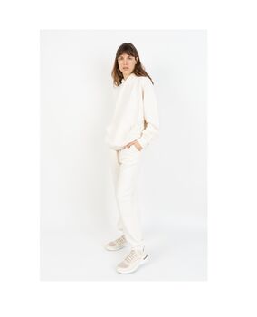 Off White Oversized 100% Cotton Loungewear Set, 3 of 3