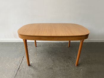 Mid Century Dining Table By Schreiber, 8 of 12