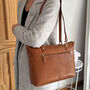 Women's Leather Shoulder Bag, Tote Bag, thumbnail 6 of 6