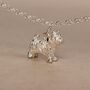 Personalised Westie Silver Chain Bracelet, thumbnail 2 of 9
