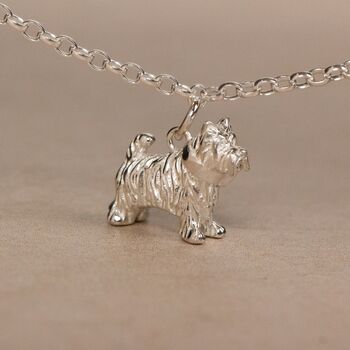 Personalised Westie Silver Chain Bracelet, 2 of 9