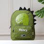 Personalised Trixie Dino Backpack For Nursery, School, Holiday, thumbnail 3 of 12