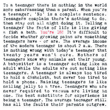18th Birthday Gift, Being 18 Quotes Print, 3 of 9