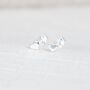 Mini Sterling Silver Heart Stud Earrings, thumbnail 4 of 10