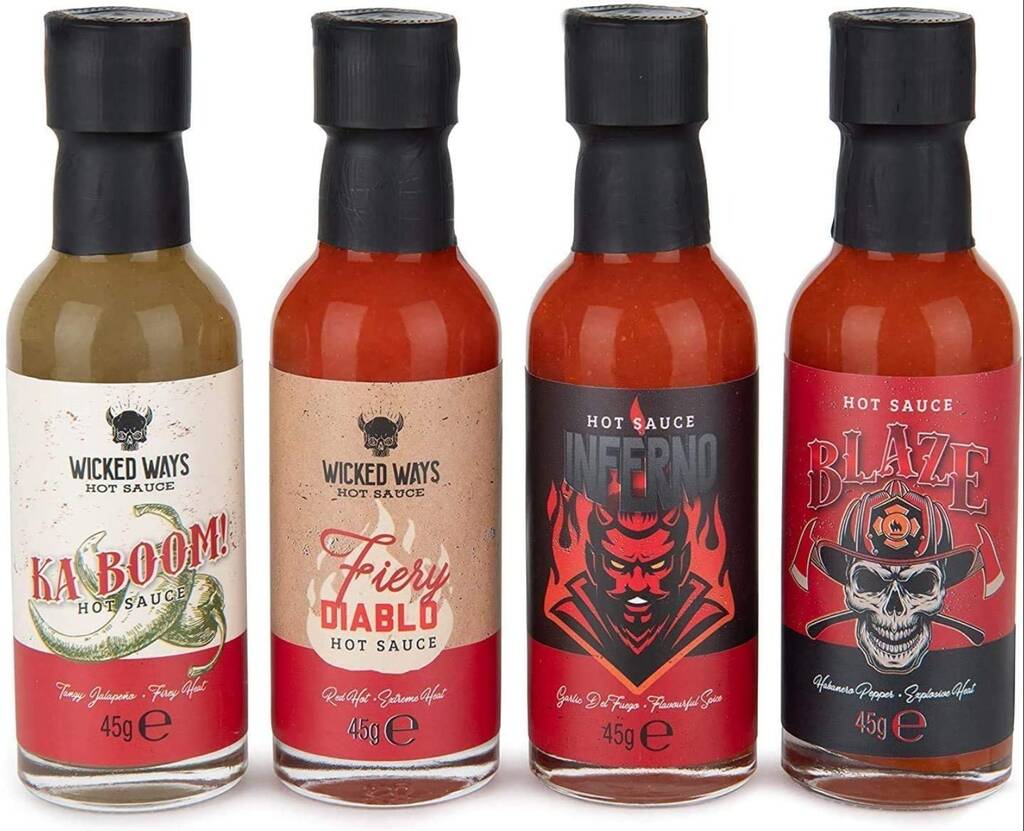 Ignite And Burn Hot Sauce Gift Set By Air Armor