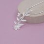 Sterling Silver Wild Flower Pendant, thumbnail 1 of 3