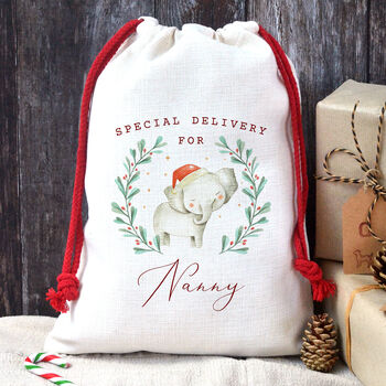 Personalised Christmas Santa Sack, 4 of 12