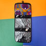 Hanging Foldable African Print Wash Bag | Bukayo Print, thumbnail 1 of 5