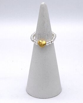 Eliza’s Silver And Gold Vermeil Ring, 4 of 6