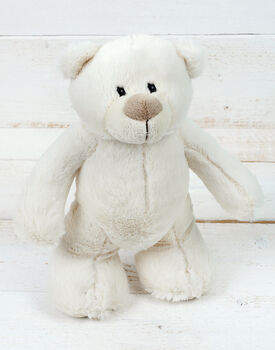Soft Toy Teddy Bear With Personalised Keepsake Keyring, 2 of 7