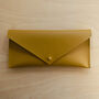 Personalised Recycled Leather Clutch Purse, thumbnail 8 of 12