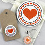 Six Hen Party Mirror And Wine Charm Favours, thumbnail 1 of 7