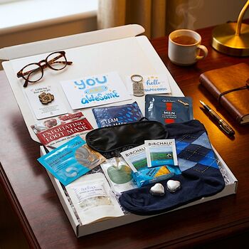 Men Birthday Pamper Hamper Relaxing Spa Gift For Him, 3 of 12