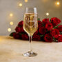 Personalised Whole Lotta Love Prosecco Flute Gift Box Hamper, thumbnail 2 of 7