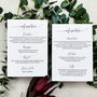 Minimalist Wedding Invitation Information Card, thumbnail 1 of 5