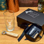 Gift Boxed Stag Wedding Glass And Bottle Opener Set, thumbnail 1 of 4
