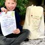 Personalised Draw Your Own Santa Sack, thumbnail 1 of 2