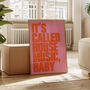 It's Called House Music, Baby Print | Typographic Poster | Wall Art | Aesthetic | Trendy | Music | Dj | Club | Groovy | Artwork, thumbnail 6 of 10