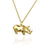 Personalised Rhino Necklace, thumbnail 4 of 10