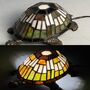 Turtle Tiffany Table Lamp, Home Decor, Animal Lighting, thumbnail 6 of 11