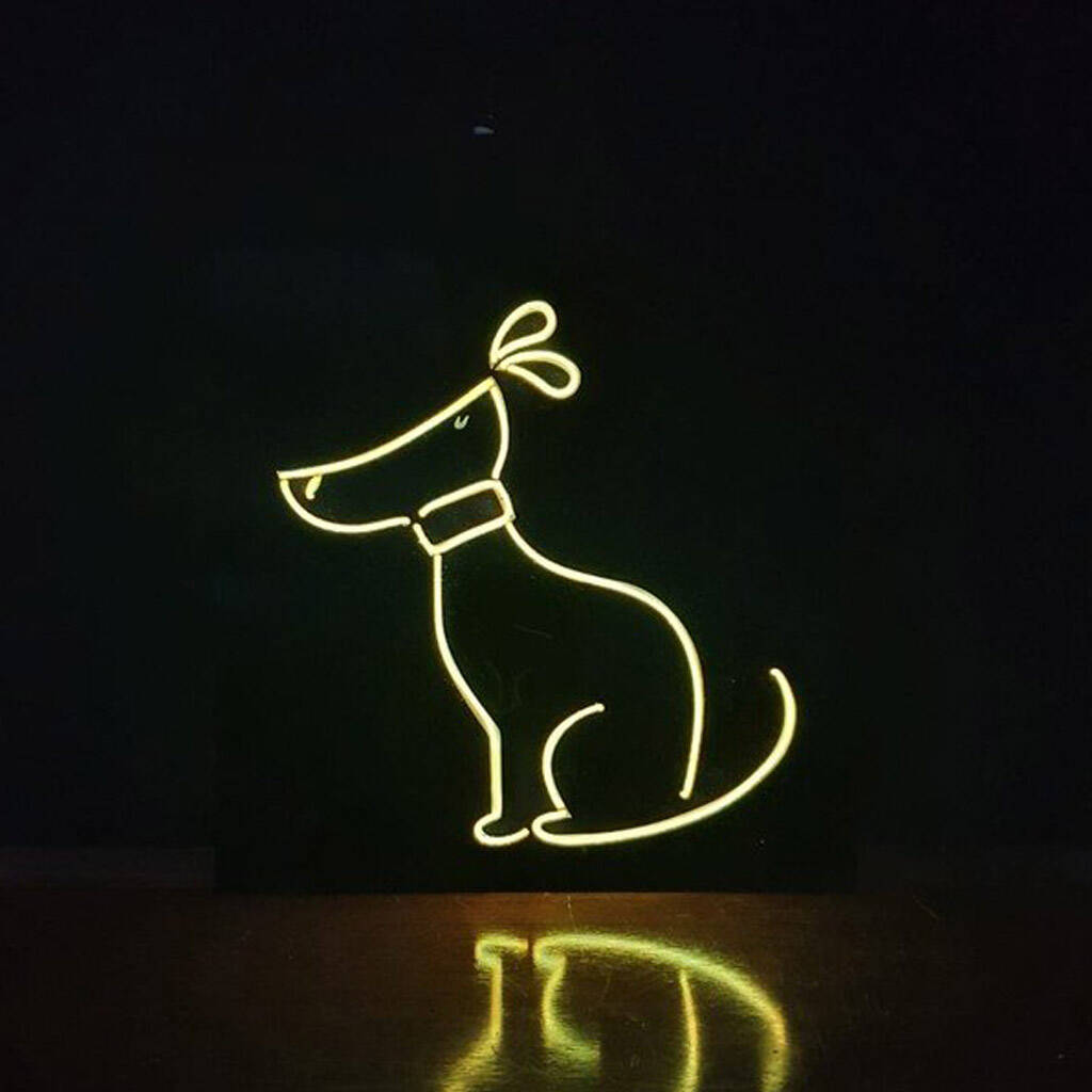Make Your Own El Neon Sign Dog, 1 of 2