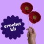 Make Your Own Poppy Flower Diy Crochet Kit, thumbnail 1 of 7