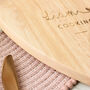 Personalised Cooking Together Heart Chopping Board, thumbnail 3 of 3