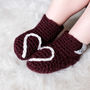 Mummy And Me Heart Slipper Sock Set, thumbnail 7 of 12