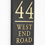 Portrait House Sign With Parallel Line, thumbnail 2 of 3