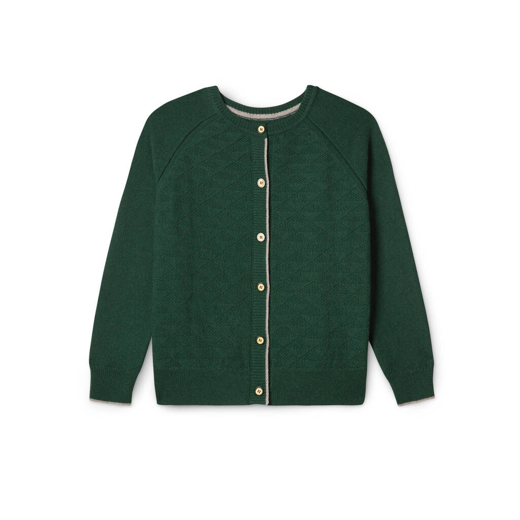 Lowie Forest 100% Recycled Cashmere Jumpigan By Lowie ...