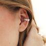 Tiny Daisy Chain Ear Cuff, thumbnail 1 of 10