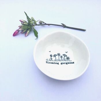 Small Porcelain Ring Dish, 3 of 6