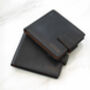 Personalised Men's Leather Wallet Trifold Rfid Gift, thumbnail 8 of 8