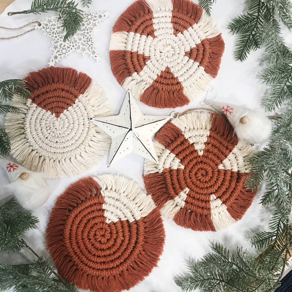 Macrame Coaster Making Craft Kit By My Little Wish