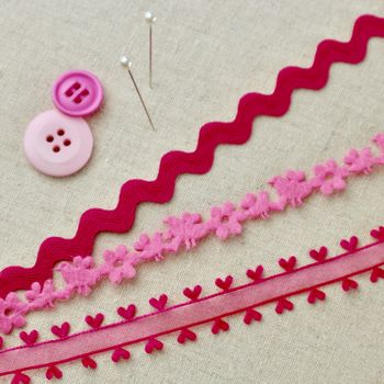 Pink Love Bird Ribbon Collection, 2 of 4