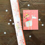 Unicorns Wrapping Paper Two Sheets, thumbnail 2 of 5