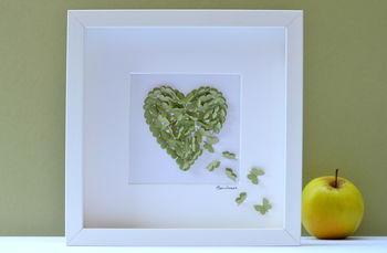 Wedding Butterfly Heart Picture. Your Wedding Colours, 10 of 12
