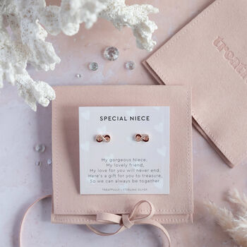 Special Niece Earring Studs, 4 of 5