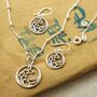 Sterling Silver Wild Waves Necklace, thumbnail 6 of 7
