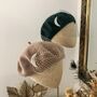 Tan Beret With Optional Veil And Accessories, thumbnail 7 of 10